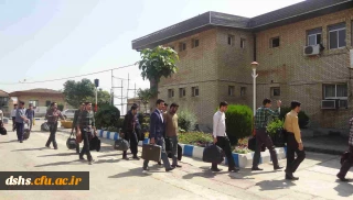 ورود کاروان های برگزیده استان ها به پردیس دکتر شریعتی