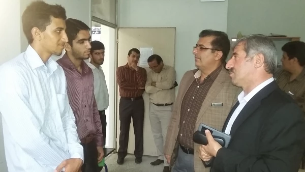 بازدید دکتر کیانی معاون نظارت ،ارزیابی وتضمین کیفیت دانشگاه فرهنگیان از فرآیند مصاحبه داوطلبان ورود به دانشگاه فرهنگیان در مازندران 2