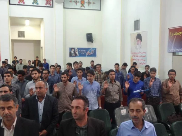 مراسم آغاز سال تحصیلی دانشجویان جدیدالورود 95-1394 دانشگاه فرهنگیان مازندران 6