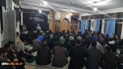 برگزاری مراسم عزاداری سرور وسالار شهیدان در پردیس دکتر شریعتی مازندران
