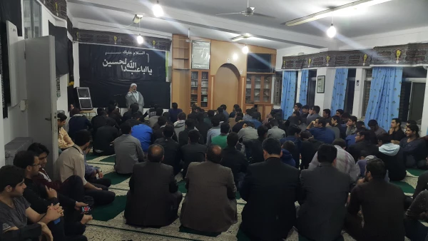 برگزاری مراسم عزاداری سرور وسالار شهیدان در پردیس دکتر شریعتی مازندران 2