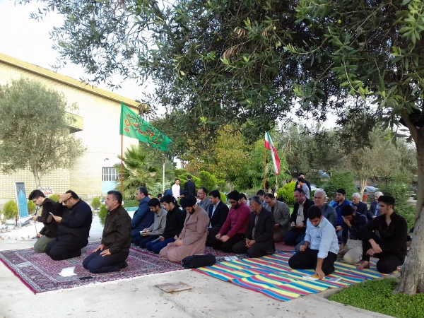 برگزاری مراسم زیارت عاشورا و عزاداری اباعبدالله الحسین در جوار مزار شهید گمنام پردیس دکتر شریعتی مازندران  5