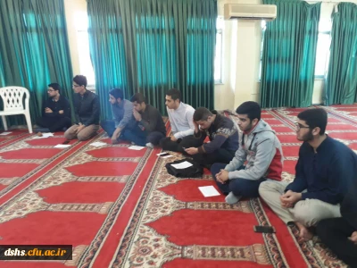 نشست صمیمی معاون محترم توسعه منابع و امور دانشجوئی به همراه کارشناس محترم دانشجوئی وسرپرست محترم سرای دانشجوئی با نمایندگان اتاق های سرای دانشجوئی