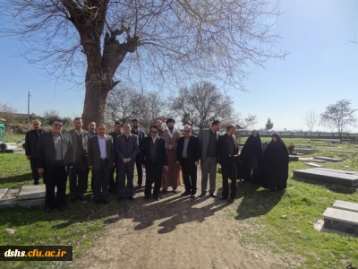زیارت مزار شهدا به مناسبت فرا رسیدن دهه مبارک فجر