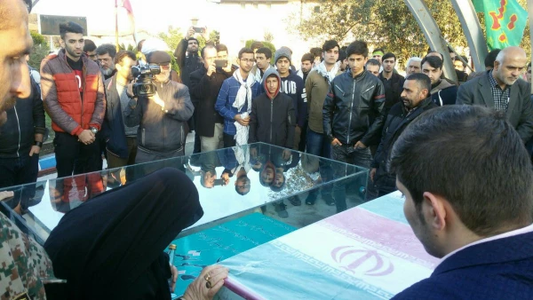 مراسم تشییع شهید گمنام در پردیس دکتر شریعتی مازندران 6