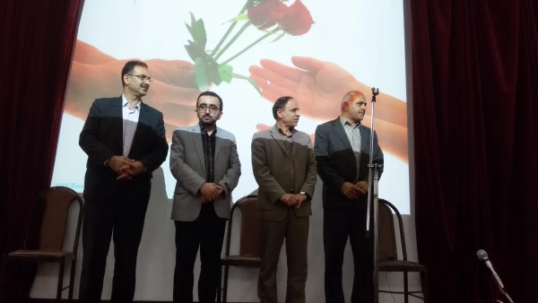 مراسم تجلیل از اساتید،دانشجویان برتر وکارکنان آموزش پردیس دکتر شریعتی در هفته معلم (دوشنبه 97/02/17 ) 2