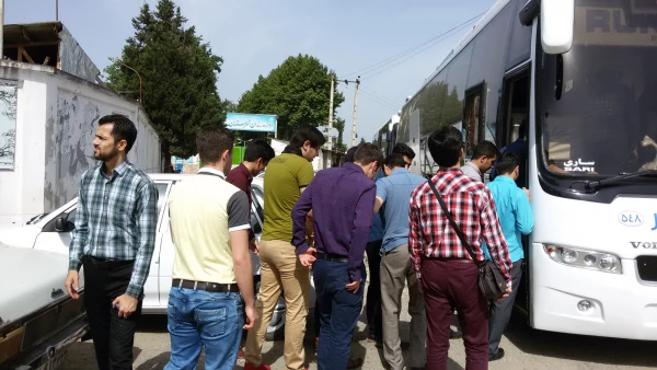 اعزام دانشجویان پردیس دکتر شریعتی مازندران به اردوی فرهنگی ( اصفهان )  2