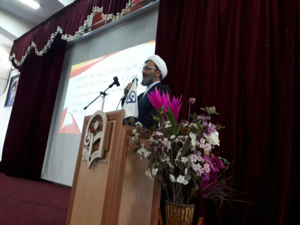 مراسم تودیع و معارفه مسئول نهاد نمایندگی مقام معظم رهبری در دانشگاه فرهنگیان مازندران 10