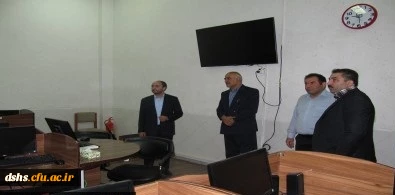 بازدید سرپرست مرکز هوشمند سازی دانشگاه فرهنگیان از پردیس دکتر شریعتی ساری