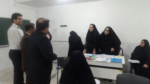 بازدید سرپرست مدیریت امور پردیس های استان مازندران از آغاز مصاحبه نیروهای پیمانی آموزش و پرورش سال 97 5