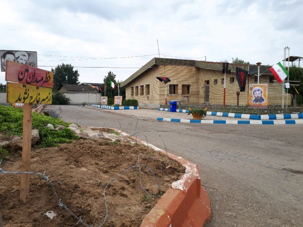 فضاسازی پردیس دکتر شریعتی مازندران به مناسبت گرامیداشت هفته دفاع مقدس 5