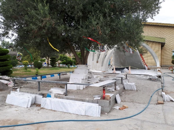 فضاسازی پردیس دکتر شریعتی مازندران به مناسبت گرامیداشت هفته دفاع مقدس 8