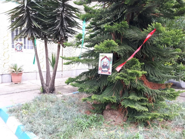 فضاسازی پردیس دکتر شریعتی مازندران به مناسبت گرامیداشت هفته دفاع مقدس 13