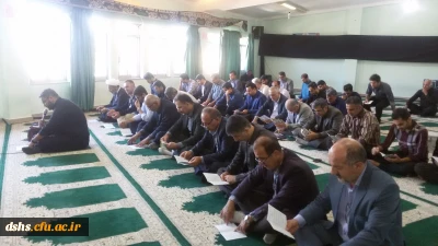 برگزاری دعای پرفیض زیارت عاشورا بمناسبت هفتم آقا ابا عبدالله الحسین