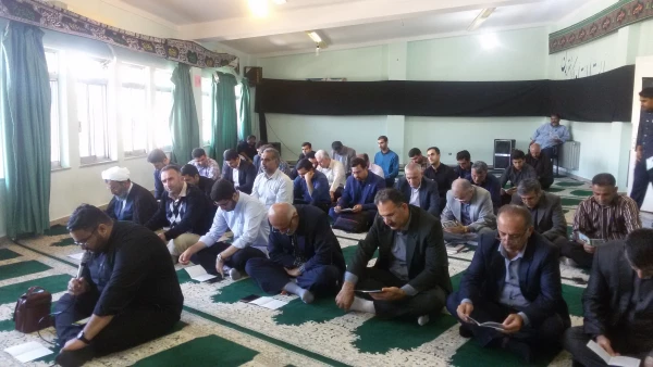 برگزاری دعای پرفیض زیارت عاشورا بمناسبت هفتم آقا ابا عبدالله الحسین 3