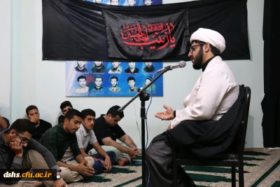 برگزاری مراسم عزاداری با سخنرانی حاج آقا مویدی و مداحی دانشجومعلمان پردیس