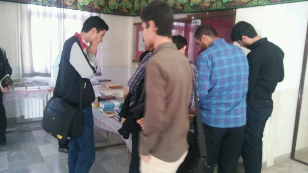 برگزاری نمایشگاه کتاب در پردیس دکتر شریعتی مازندران 5