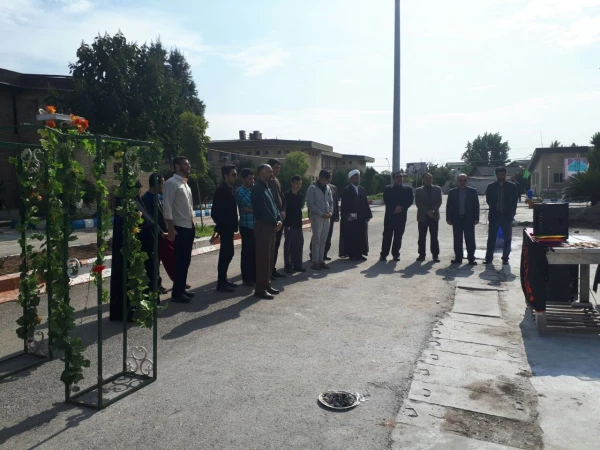 مراسم بدرقه دانشجویان برای شرکت در پیاده روی اربعین حسینی با حضور مسئولین استان، پردیس، و نهاد رهبری دانشگاه در پردیس دکتر شریعتی 10