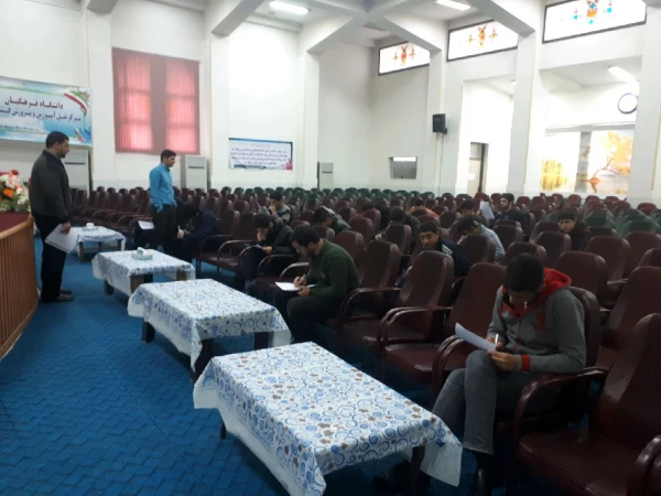 برگزاری مسابقه کتابخوانی بمناسبت هفته بسیج 
.کتاب آزادی معنوی از  شهیدمطهری 2