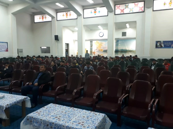 برگزاری پنجره باز فرهنگی با حضور حاج آقا مرادیان نماینده نهاد رهبری پردیس با عنوان نماز و هفته بسیج  در سالن همایش پردیس  4