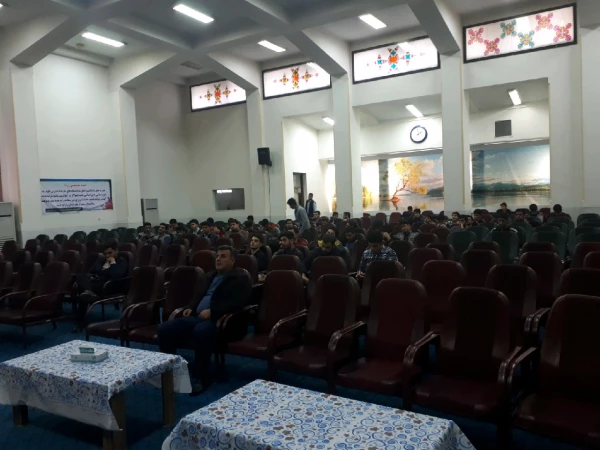 برگزاری پنجره باز فرهنگی با حضور حاج آقا مرادیان نماینده نهاد رهبری پردیس با عنوان نماز و هفته بسیج  در سالن همایش پردیس  5