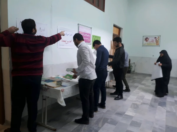 سلام .برگزاری نمایشگاه  فرهنگی جلوه های سجود در اجلاس نماز پردیس دکتر شریعتی شنبه   - مورخ 97/9/10 6