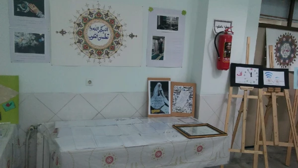 سلام .برگزاری نمایشگاه  فرهنگی جلوه های سجود در اجلاس نماز پردیس دکتر شریعتی شنبه   - مورخ 97/9/10 7