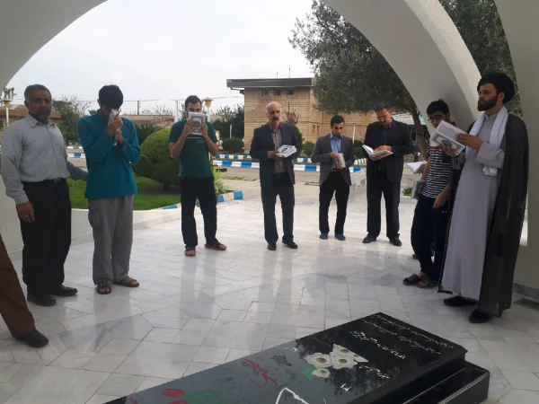 برگزاری دوشنبه قرانی و تفسیر سوره زلزل توسط حاج آقا خاکزاد  2