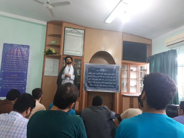 برگزاری دوشنبه قرانی و تفسیر سوره زلزل توسط حاج آقا خاکزاد  6