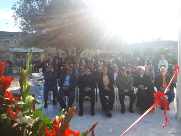 مراسم رو نمایی از یادمان شهید گمنام در پردیس دکتر شریعتی   4