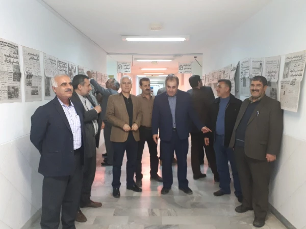 برپایی نمایشگاه  ( روزنگارانقلاب )بمناسبت چهلمین سال پیروزی انقلاب اسلامی در پردیس دکتر شریعتی 3