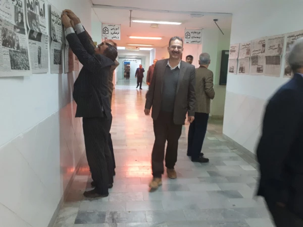 برپایی نمایشگاه  ( روزنگارانقلاب )بمناسبت چهلمین سال پیروزی انقلاب اسلامی در پردیس دکتر شریعتی 6