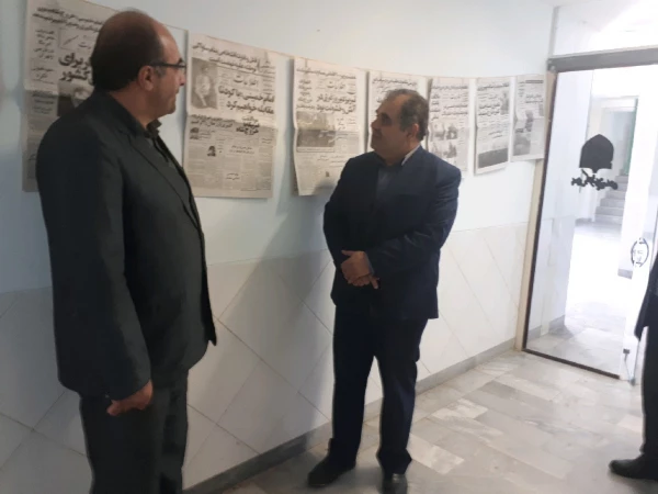 برپایی نمایشگاه  ( روزنگارانقلاب )بمناسبت چهلمین سال پیروزی انقلاب اسلامی در پردیس دکتر شریعتی 7