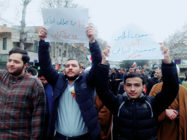 حضور پرشور مسئولین ،کارکنان و دانشجویان دانشگاه فرهنگیان مازندران در راهپیمایی 22بهمن 6