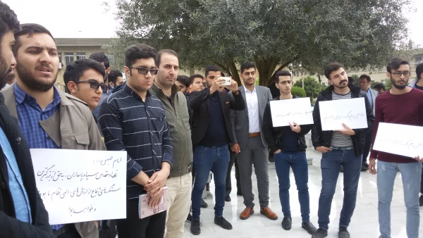 حضور پرشور کارکنان، اساتید و دانشجویان پردیس دکتر شریعتی در مراسم (من هم یک سپاهی هستم) 2