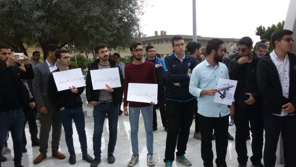 حضور پرشور کارکنان، اساتید و دانشجویان پردیس دکتر شریعتی در مراسم (من هم یک سپاهی هستم) 5