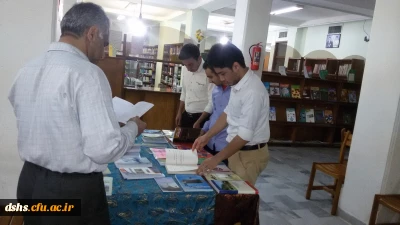 برگزاری نمایشگاهی از آثار و تألیفات اساتید و کارکنان پردیس و مراکز آموزش عالی استان در پردیس دکتر شریعتی ساری