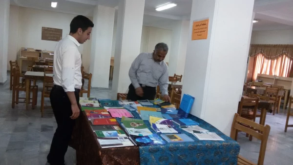 برگزاری نمایشگاهی از آثار و تألیفات اساتید و کارکنان پردیس و مراکز آموزش عالی استان در پردیس دکتر شریعتی ساری 5