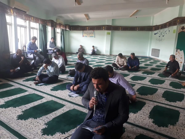 برگزاری مراسم هفتمین روز شهادت سرور و سالار شهیدان ابا عبدالله الحسین (ع) 3