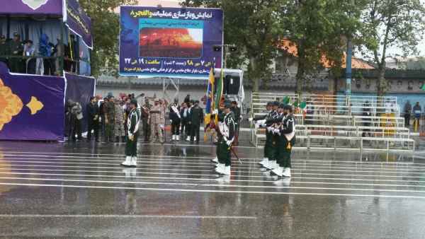  شرکت در  مراسم رژه نیرو های مسلح استان مازندران به مناسبت هفته دفاع مقدس 7