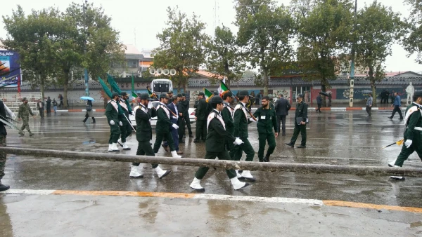  شرکت در  مراسم رژه نیرو های مسلح استان مازندران به مناسبت هفته دفاع مقدس 14