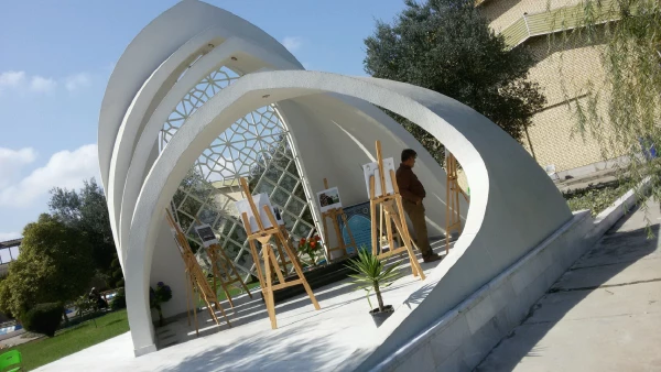 برپایی نمایشگاه تصاویر دفاع مقدس 
به مناسبت هفته دفاع مقدس 2