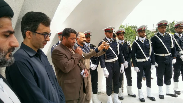 همزمان با هفته دفاع مقدس
مراسم تجدید میثاق با شهدا در دانشگاه برگزار شد 7