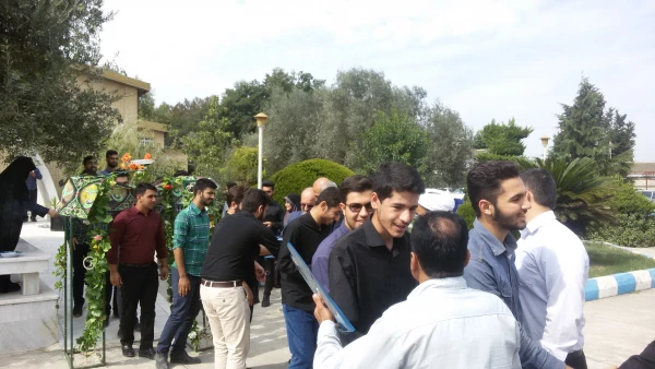 مراسم بدرقه زائرین اربعین حسینی(ع) 7