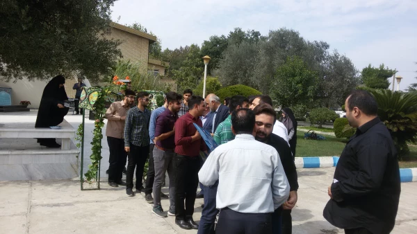 مراسم بدرقه زائرین اربعین حسینی(ع) 8