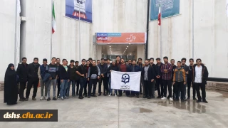 بازدید دانشجویان پردیس دکتر شریعتی از نمایشگاه کتاب ساری