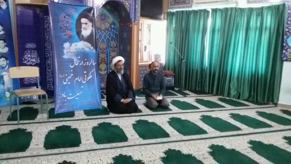 برگزاری مراسم گرامیداشت ارتحال ملکوتی بنیانگذار جمهوری اسلامی ایران و شهدای 15 خرداد با حضور کارکنان و مسئولین پردیس دکتر شریعتی ساری
با سخنرانی حجت الاسلام والمسلمین جناب آقای دکتر مرادیان مسئول محترم نهاد رهبری در دانشگاه 2