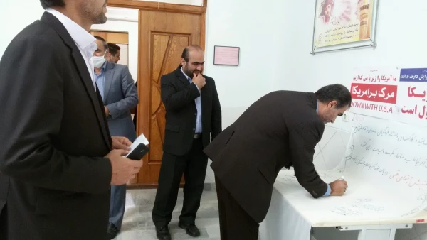 اعلام همبستگی دانشگاه فرهنگیان مازندران با جنبش نفس در آمریکا 6