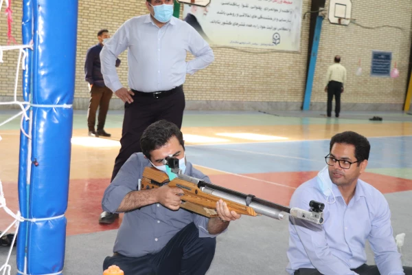 برگزاری مسابقات تیراندازی کارکنان، به مناسبت هفته تربیت بدنی 5