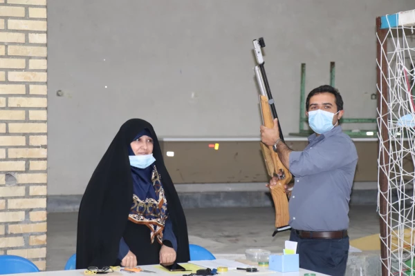 برگزاری مسابقات تیراندازی کارکنان، به مناسبت هفته تربیت بدنی 6